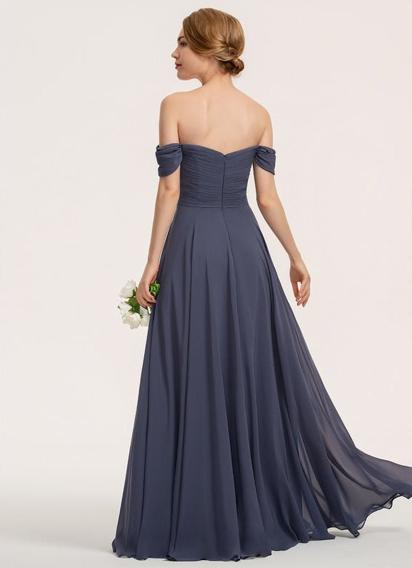 Robe Chic Violet Élégant - gallery 3