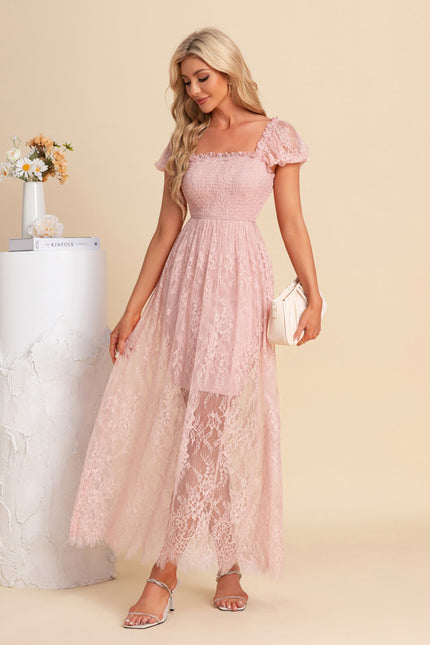 Robe Chic Maxi Rosée - gallery 5