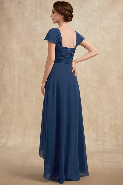 Robe Chic Élégance Plissée Perlée - gallery 7
