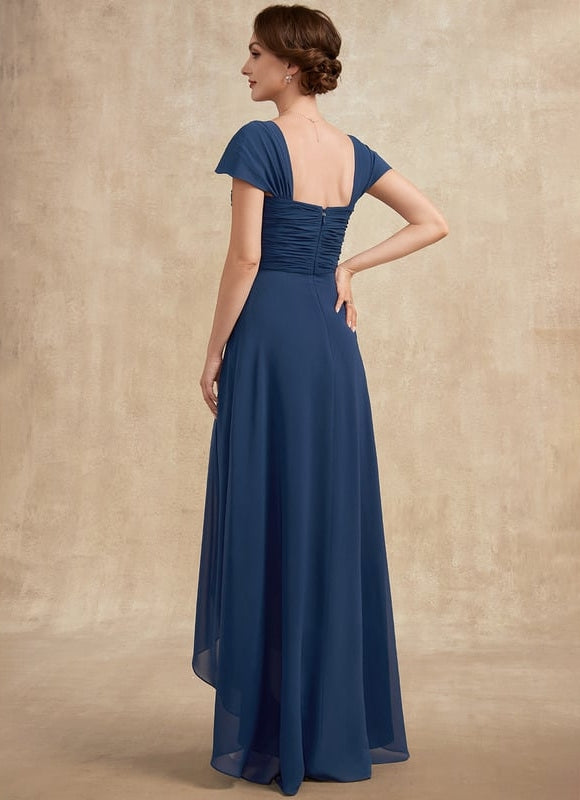 Robe Chic Élégance Plissée Perlée - gallery 7