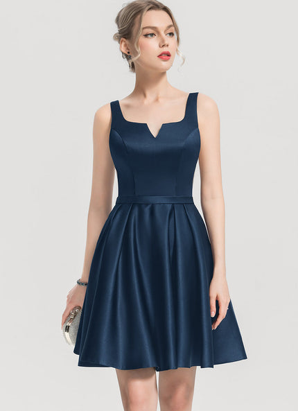 Robe Bleu Marine Chic Courte