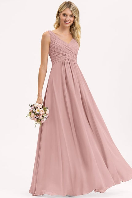Robe Chic Longue Verte Fluide