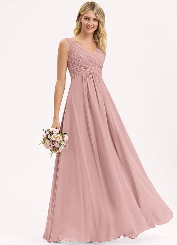 Robe Chic Longue Verte Fluide