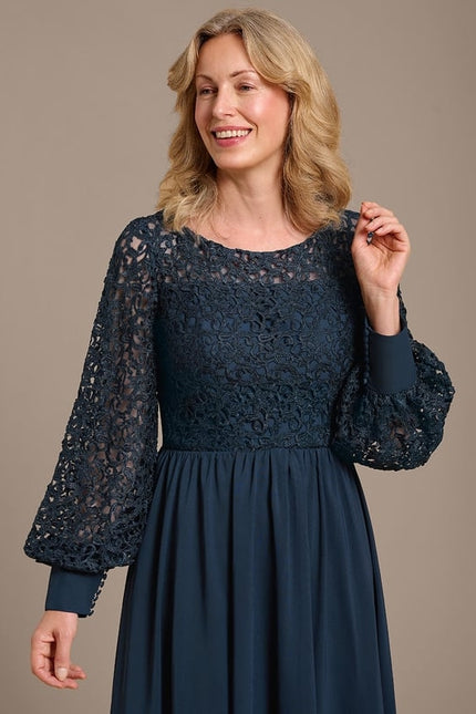 Robe Chic Élégante Noire - gallery 3