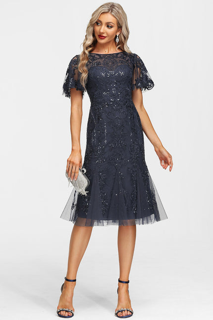 Robe Chic Éclat Marine - gallery 1