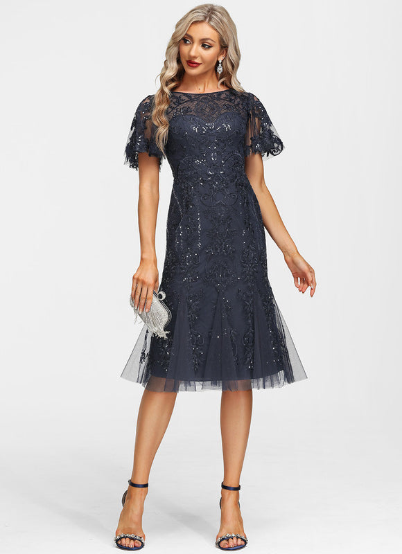 Robe Chic Éclat Marine - gallery 1