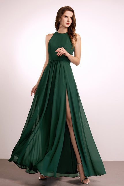 Robe Chic Col Montant Évasée - gallery 2