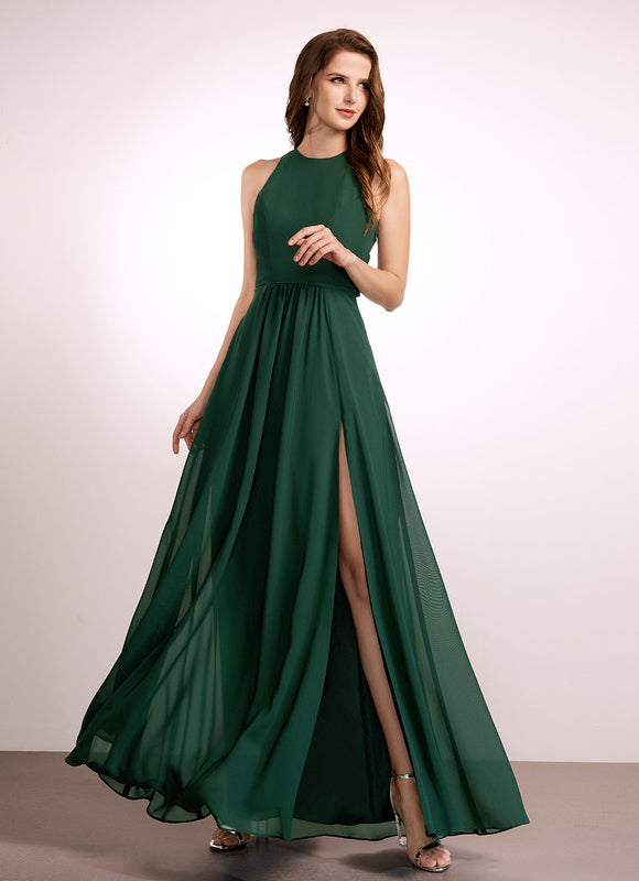 Robe Chic Col Montant Évasée - gallery 2