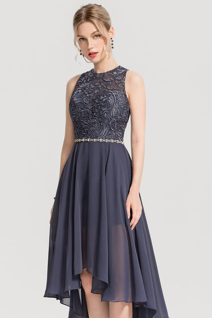 Robe Chic Élégance Verte Flottante - gallery 4