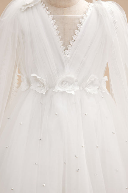 Robe Chic Enchantée Blanc - gallery 6
