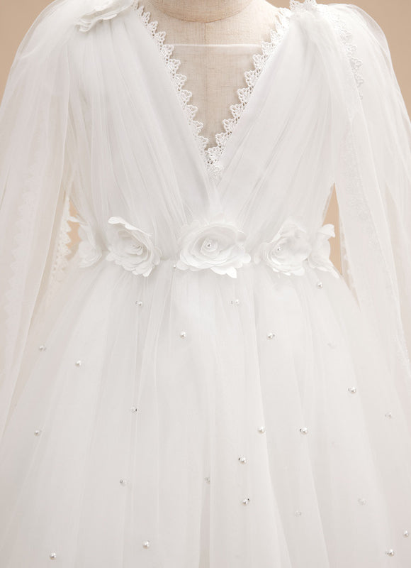 Robe Chic Enchantée Blanc - gallery 6