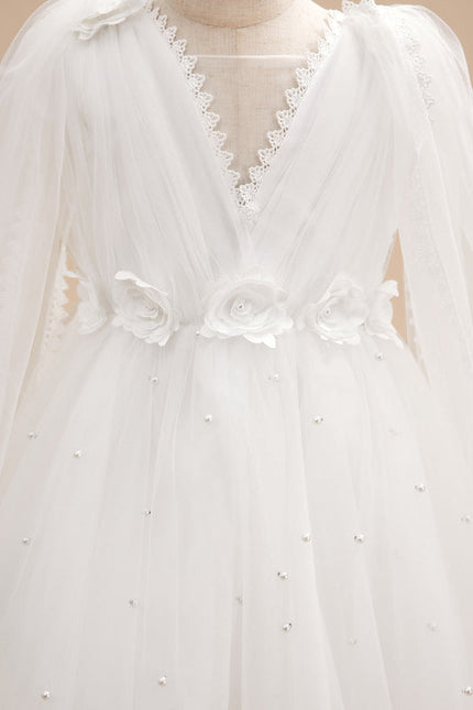 Robe Chic Enchantée Blanc - gallery 6