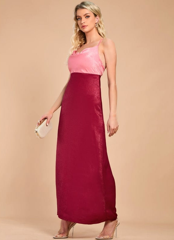 Robe Chic Bicolore - gallery 2