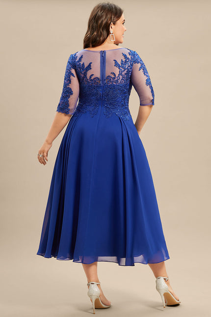 Robe Chic Aérienne Azur - gallery 7