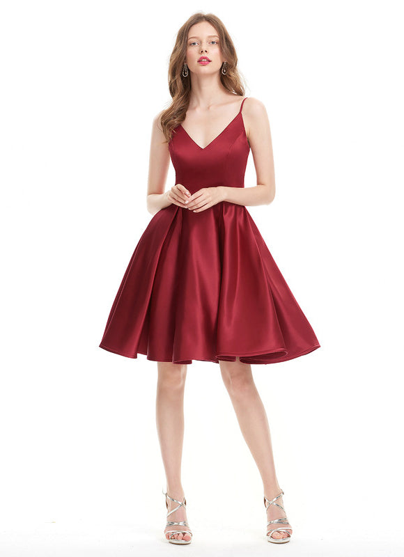 Robe Chic Satinée Cascade - gallery 2