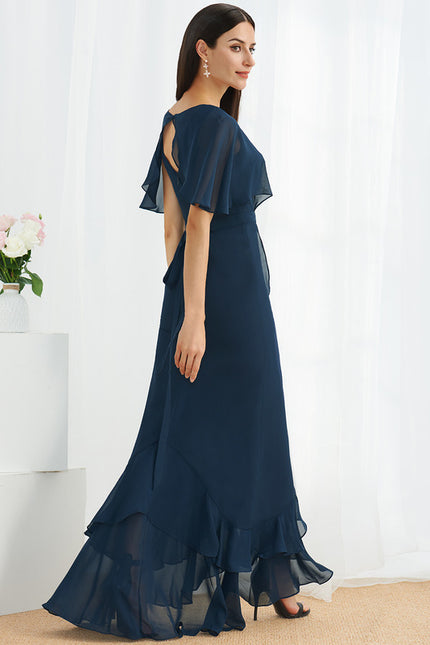Robe Chic Mousseline Asymétrique - gallery 3