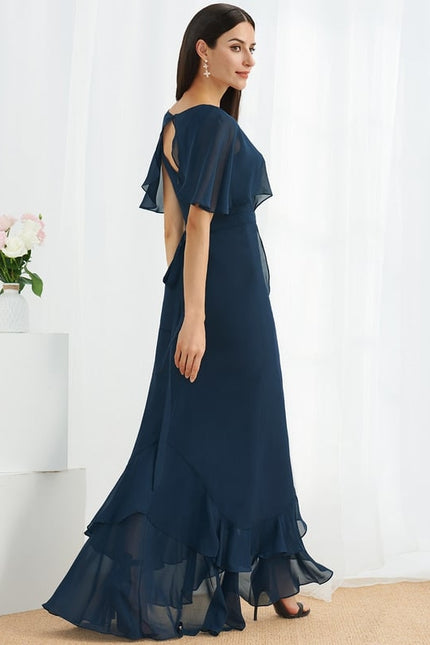 Robe Chic Asymétrique Vaporeuse - gallery 4