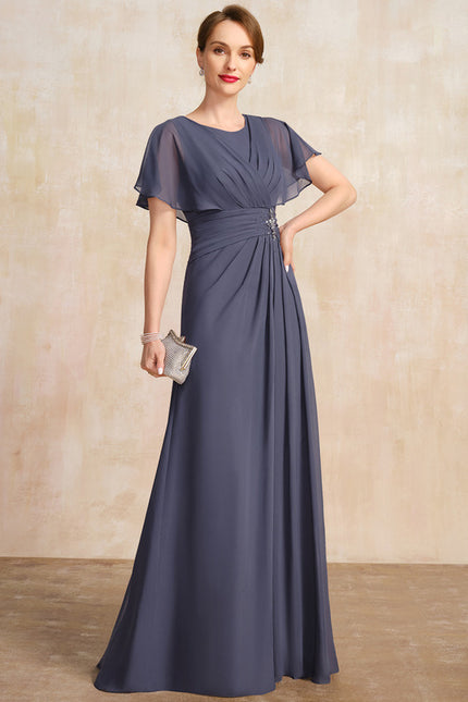 Robe Chic Mousseline Nuit - gallery 4