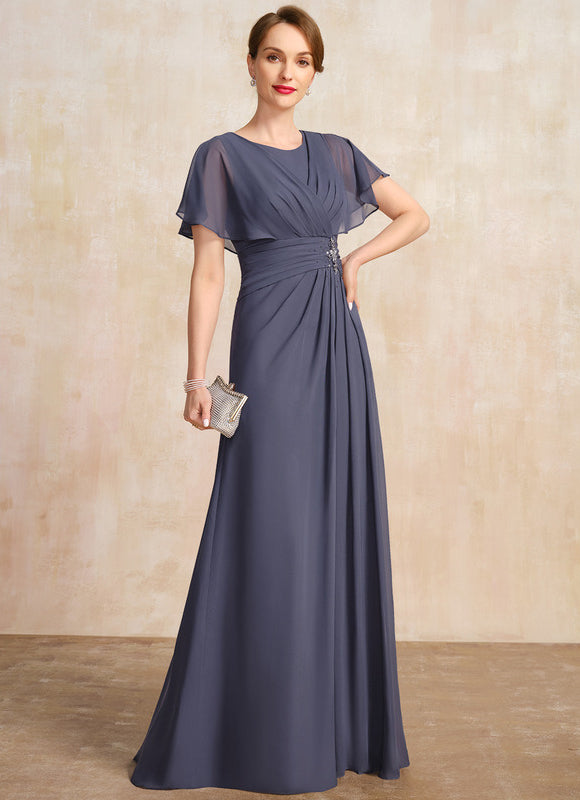 Robe Chic Mousseline Nuit - gallery 4