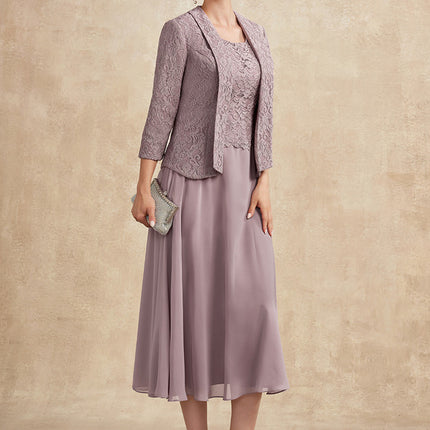Robe Chic Flottante Mauve