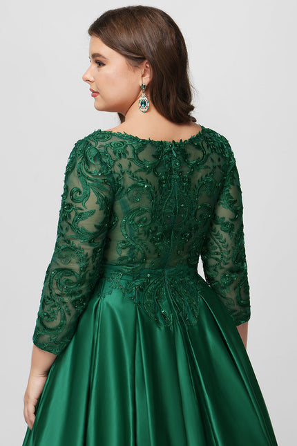 Robe Chic Éclat Vert Éternel - gallery 6