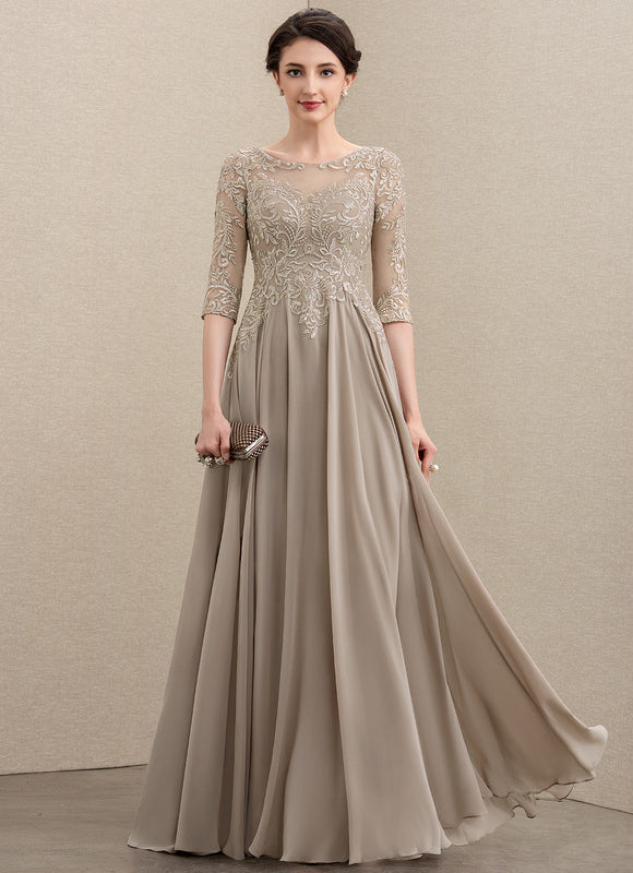 Robe Chic Violette Brodée