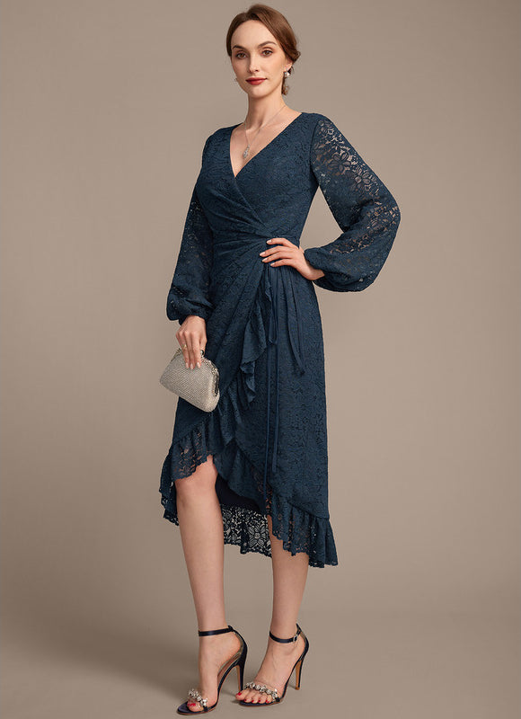 Robe Chic Dentelle Plissée - gallery 4