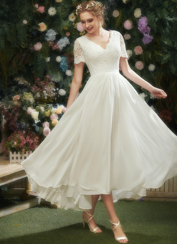 Robe Chic Mousseline Fleurie