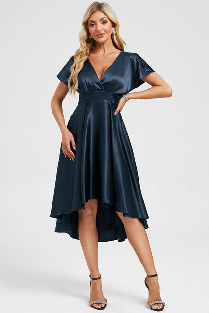 Robe Chic Cocktail Marine Élégante - gallery 4