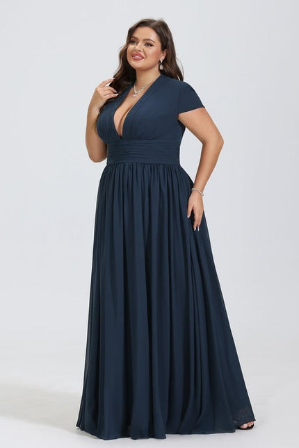 Robe Chic Longue Verte Fluide - gallery 6