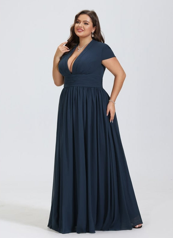 Robe Chic Longue Verte Fluide - gallery 6