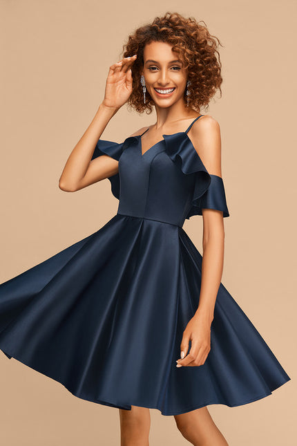 Robe Chic Satinée Flare