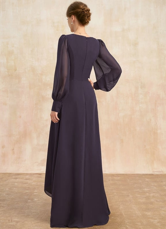 Robe Chic Asymétrique Nuit - gallery 5