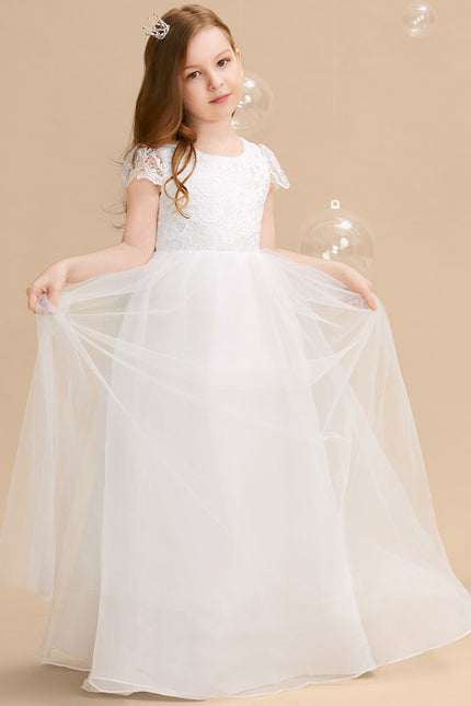 Robe Blanche Hiver Chic - gallery 2