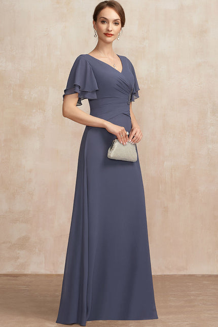 Robe Chic Plissée Améthyste - gallery 3