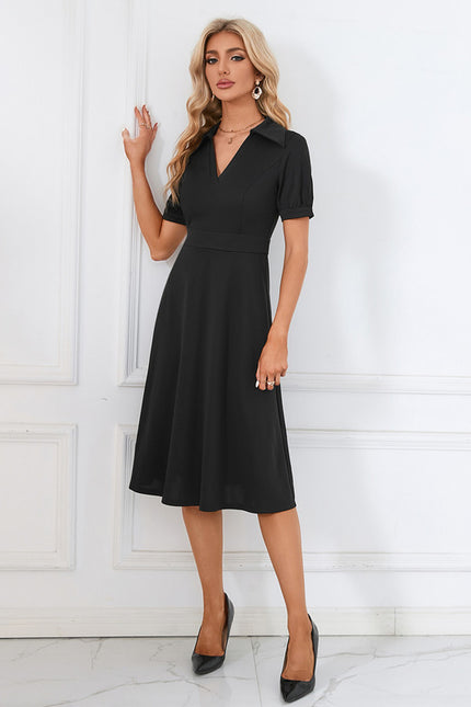 Robe Chic Midi Élégante - gallery 1