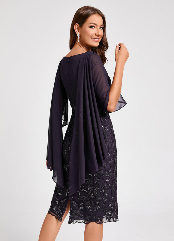 Robe Chic De Soirée Volante - gallery 1