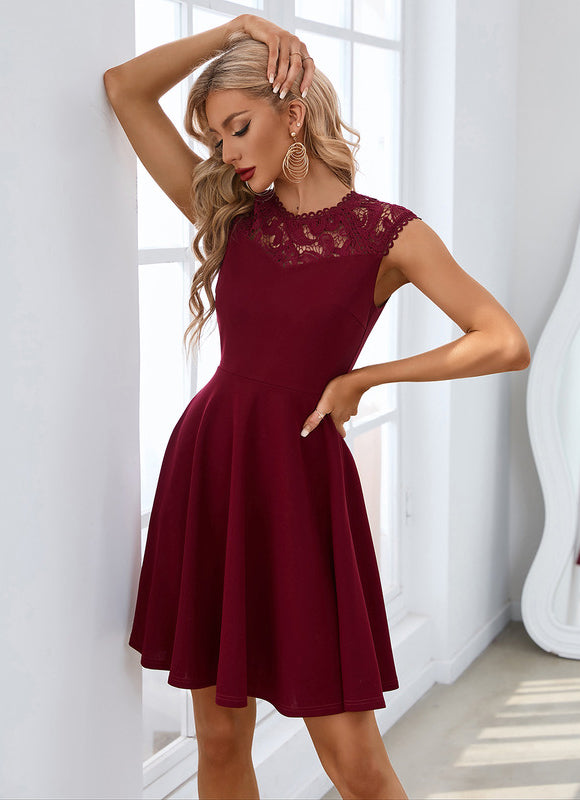 Robe Chic Ajourée Élégante - gallery 1