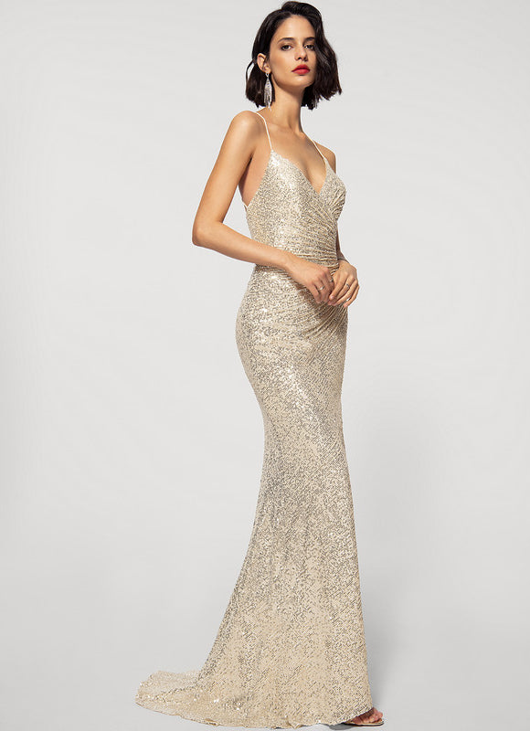 Robe Chic Éclat Pailleté - gallery 3