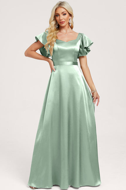 Robe Demoiselle D'Honneur Champetre Chic Agave