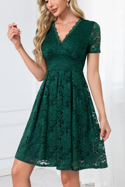 Robe Chic Élégance Dentelle - gallery 5