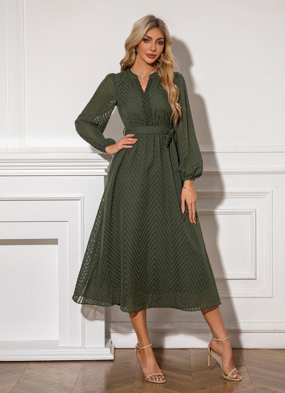 Robe Mi Longue Chic