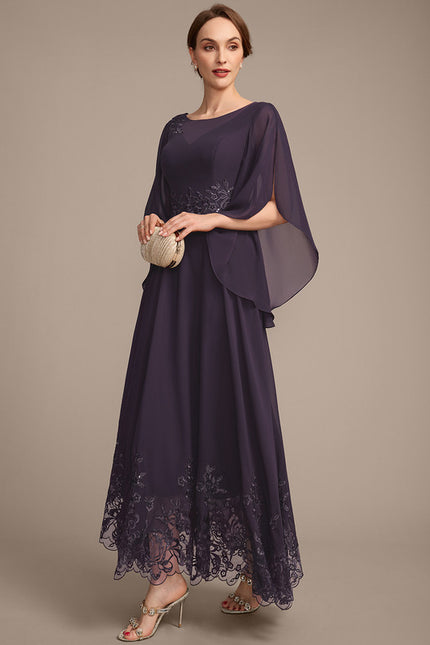 Robe Chic Chiffon Étoilée - gallery 4