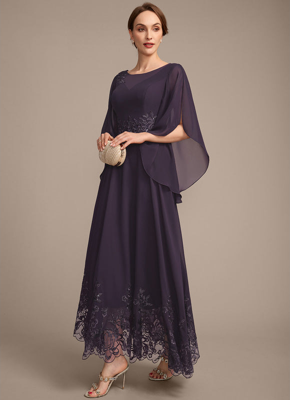 Robe Chic Chiffon Étoilée - gallery 4