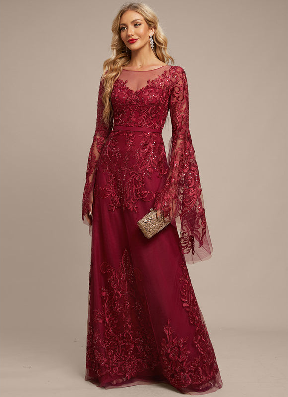 Robe Chic Écarlate Ornée