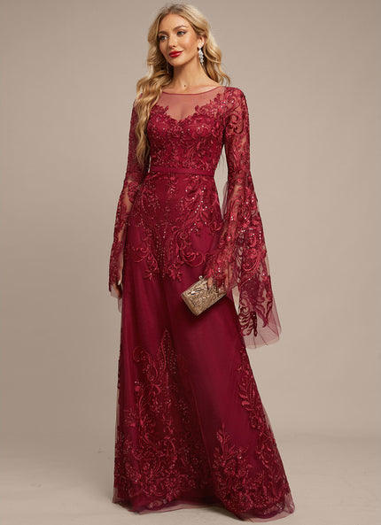 Robe Chic Écarlate Ornée