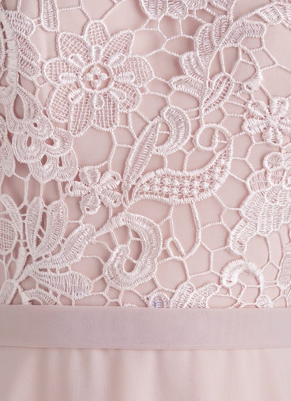 Robe Chic Élégance Rosée Légère - gallery 4