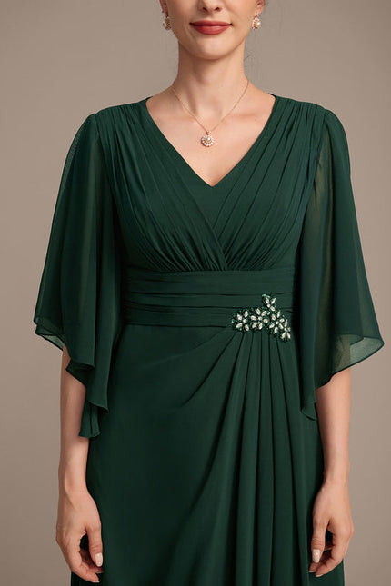 Robe Chic Émeraude Élancée - gallery 7