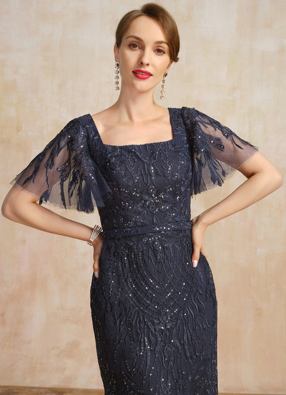 Robe Chic Velours Sirène Étoilée - gallery 1