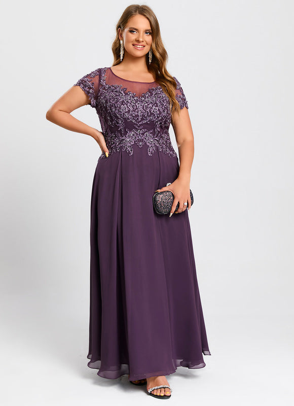 Robe Chic Chiffon Étoilée - gallery 7